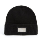 Load image into Gallery viewer, Fevani Wool Winter Beanie With Metal Badge
