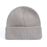 Load image into Gallery viewer, Fevani Wool Winter Beanie With Metal Badge
