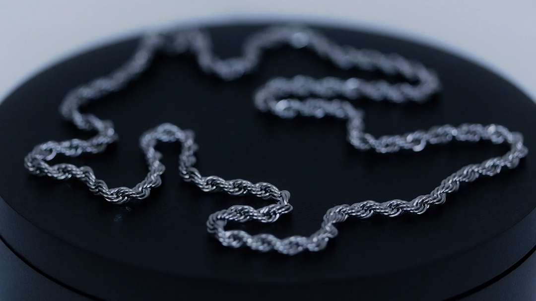 Lumière Cordell Rope chain - 4mm 925 silver