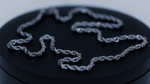 Load image into Gallery viewer, Lumière Cordell Rope chain - 4mm 925 silver
