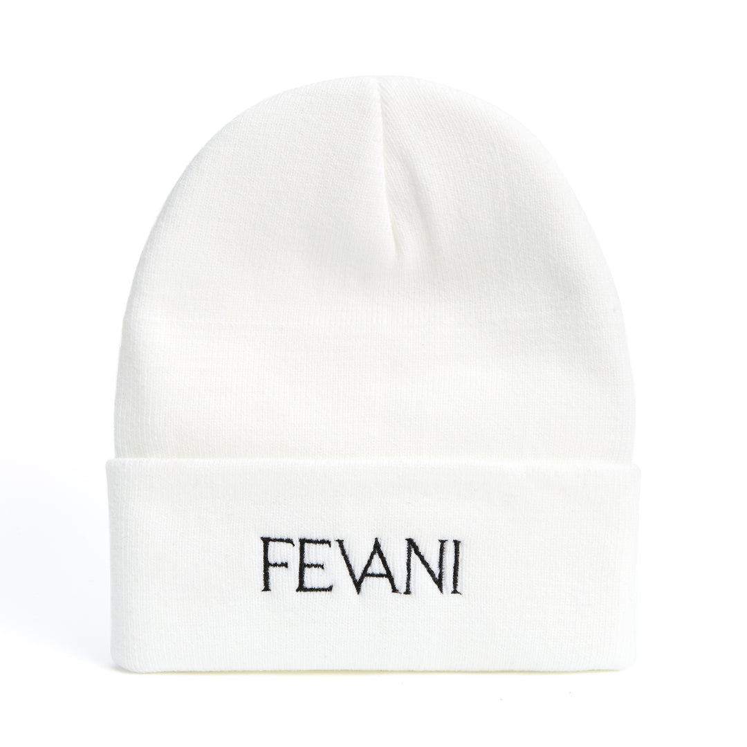 Fevani Wool Winter Beanie With Stiched Badge