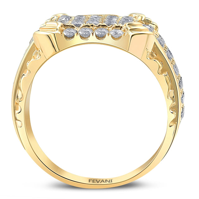 10k Yellow Gold Francie Diamond Ring