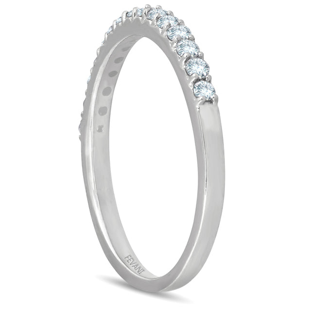 10k White Gold Diamond Bernediene Ring