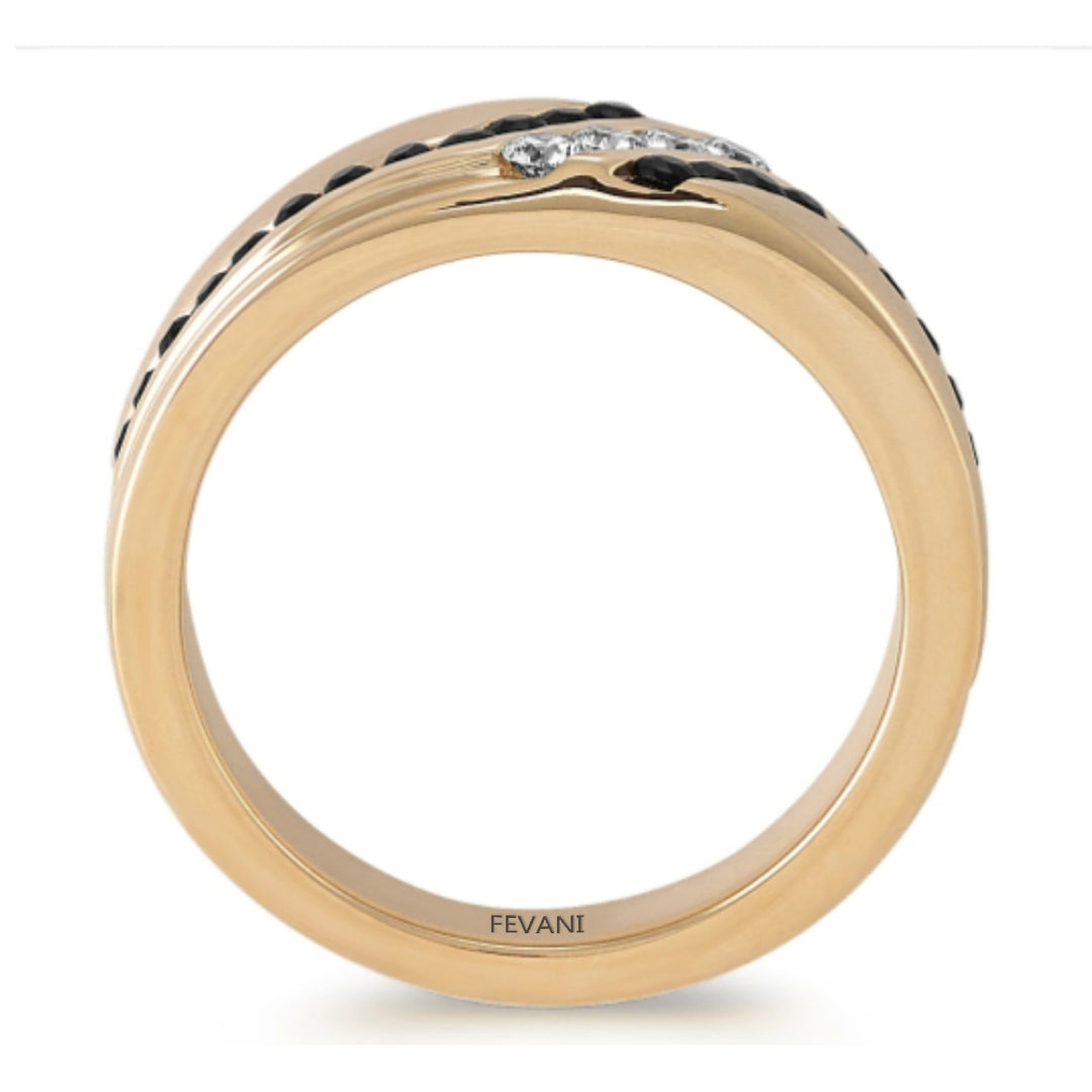 10k Yellow Gold Francina Diamond Wedding Ring