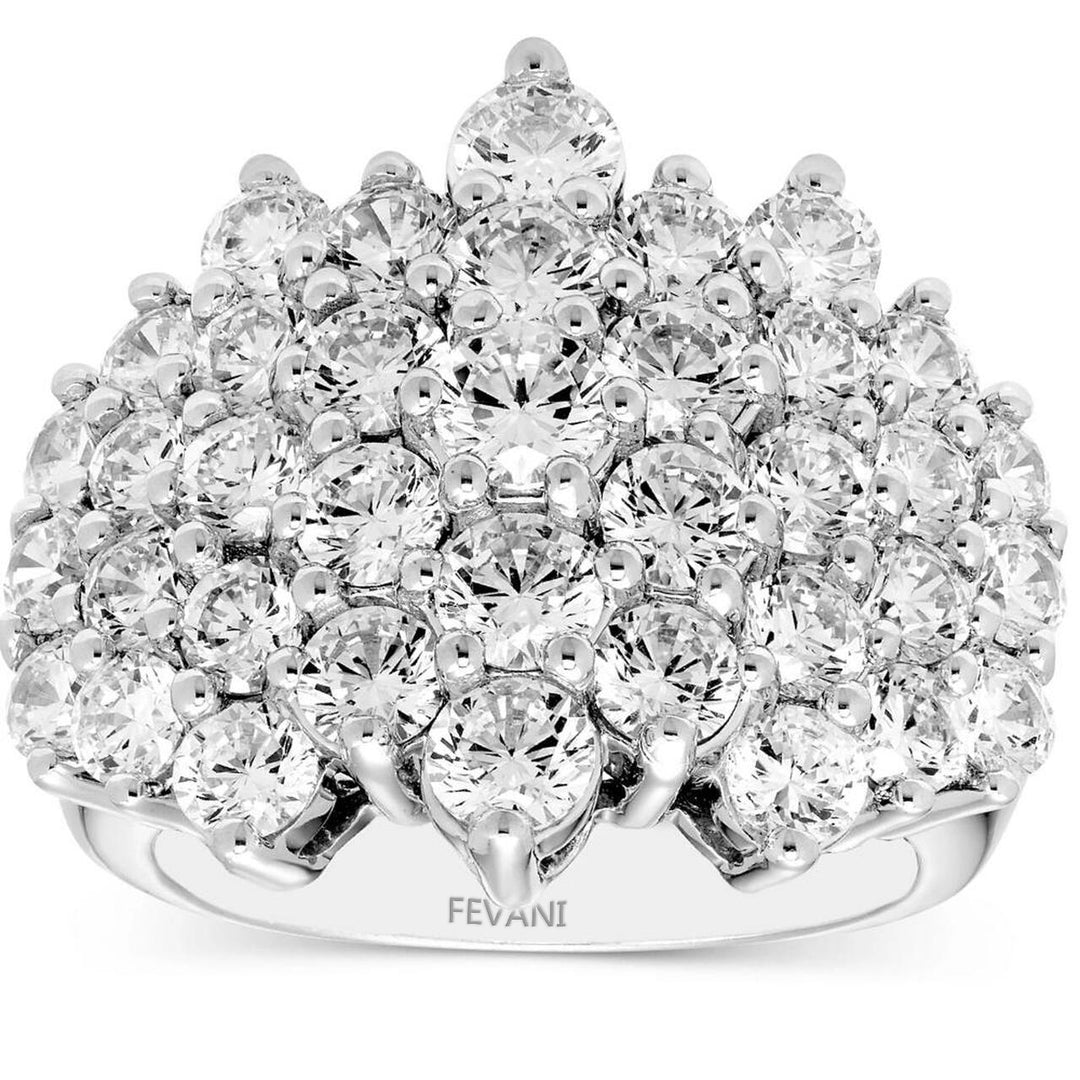 10k White Gold Denni Diamond Anniversary Ring