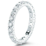 Laden Sie das Bild in den Galerie-Viewer, 950 Platinum Diamond Cammille Wedding Ring