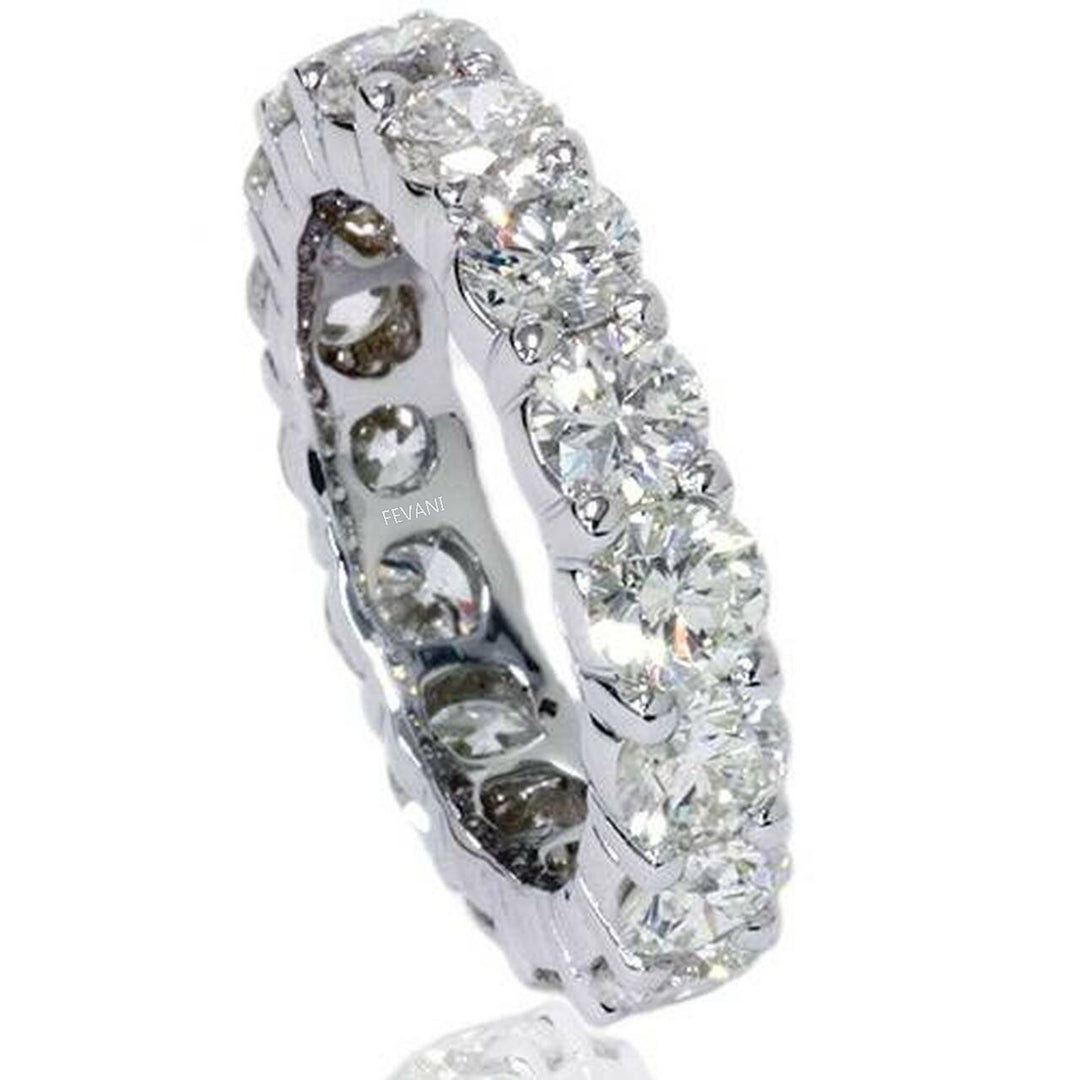 14k White Gold Diamond Valina' Eternity Ring