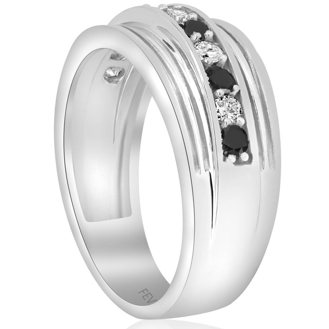 10k White Gold Gabriellia Diamond Wedding Ring