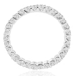 Load image into Gallery viewer, 14k White Gold Diamond U Prong Wedding Ring