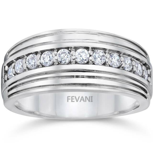 Platinum Gabrina Diamond Wedding Ring
