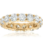 Laden Sie das Bild in den Galerie-Viewer, 14K Yellow Gold Diamond Eternity Wedding Ring