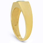 Laden Sie das Bild in den Galerie-Viewer, 14K Yellow Gold Solitaire Jacalin Diamond Ring