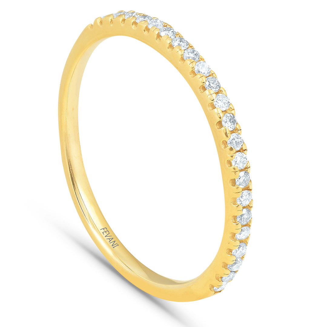 10k Yellow Gold Diamond Camilla Blanch Wedding Ring