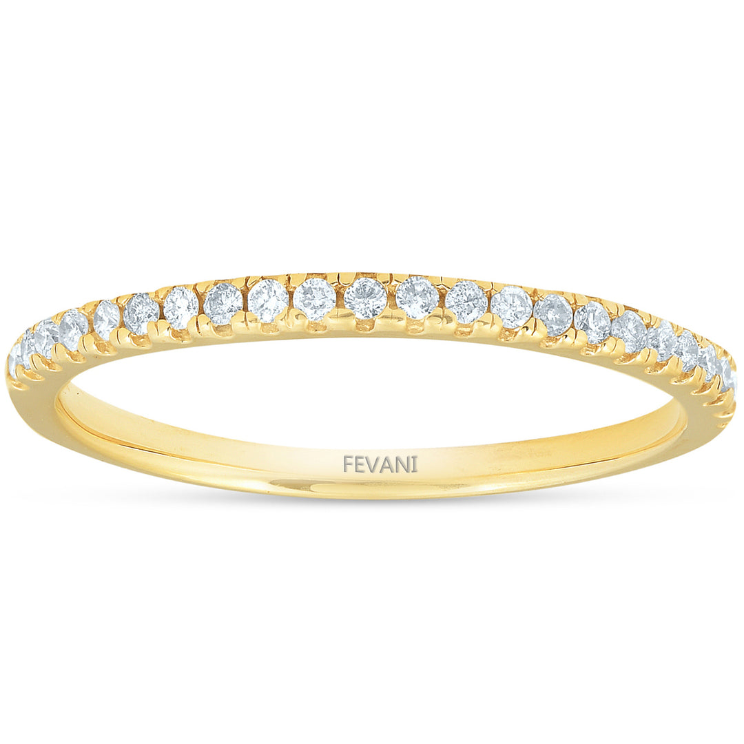 10k Yellow Gold Diamond Camilla Blanch Wedding Ring