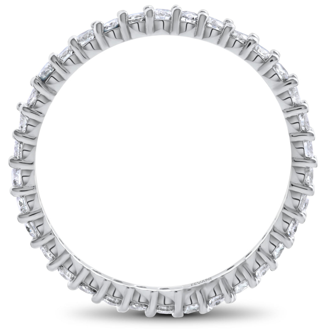 14K White Gold Diamond Camile Wedding Ring