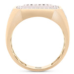 Load image into Gallery viewer, 10k Yellow Gold Flora Diamond Ring