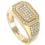 Laden Sie das Bild in den Galerie-Viewer, 10k Yellow Gold Flora Diamond Ring
