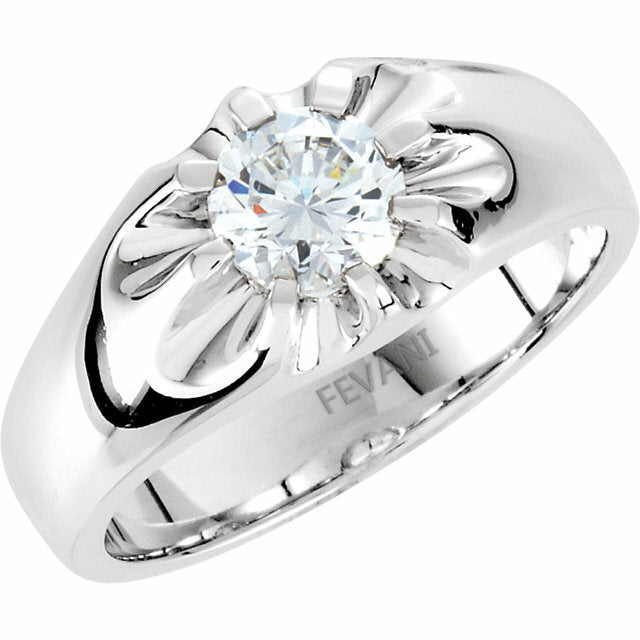 10k White Gold Jacklynne Diamond Ring