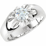 Load image into Gallery viewer, 10k White Gold Jacklynne Diamond Ring