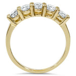 Laden Sie das Bild in den Galerie-Viewer, 14K Yellow Gold Five Stone Camill Diamond Ring