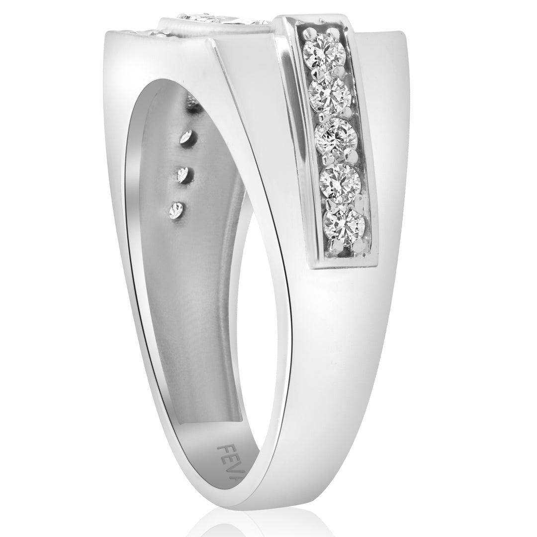 10k White Gold Joely Diamond Wedding Ring