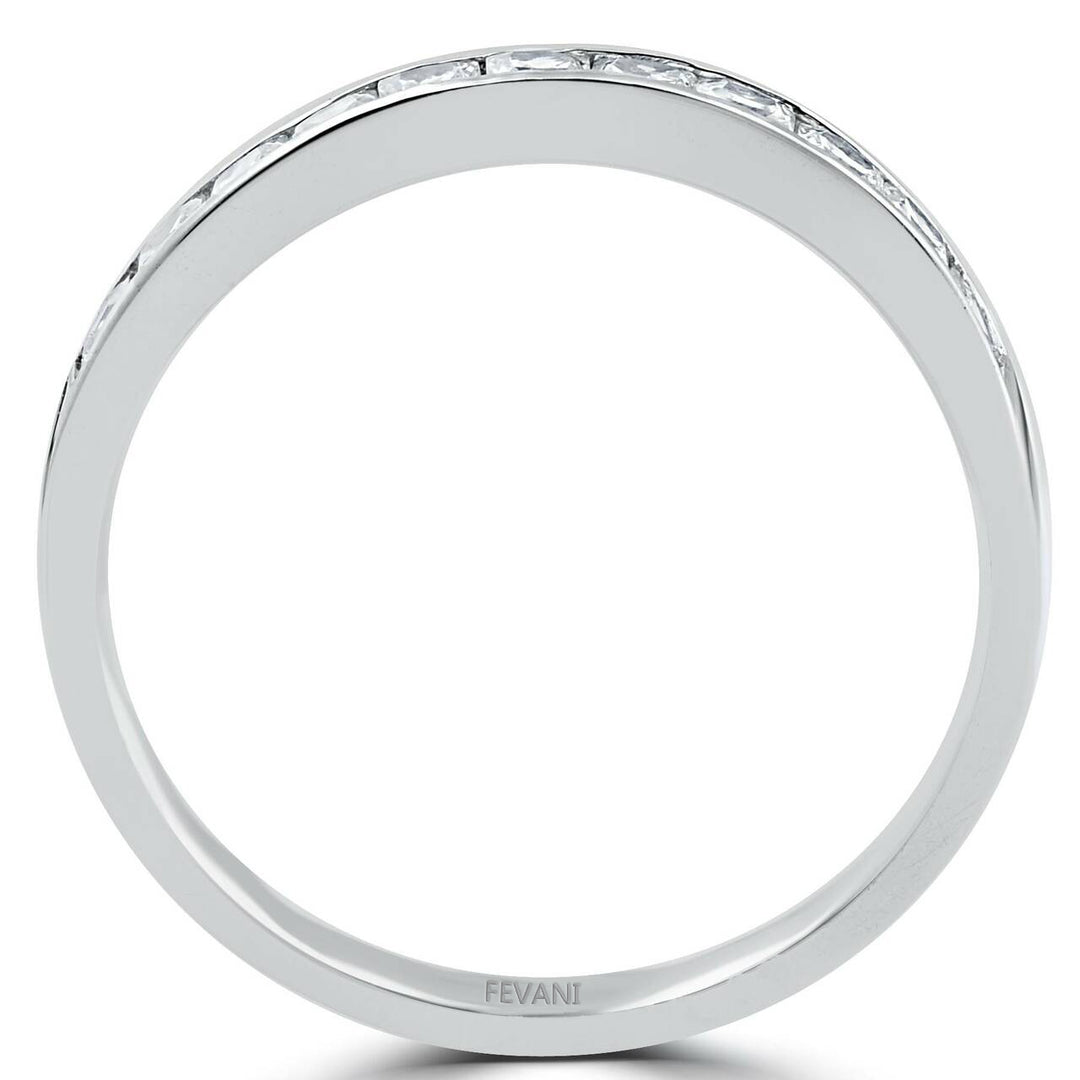 14K White Gold Princess-Cut Diamond Ring