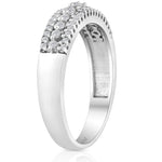 Laden Sie das Bild in den Galerie-Viewer, 10K White Gold Diamond Camilya Anniversary Ring