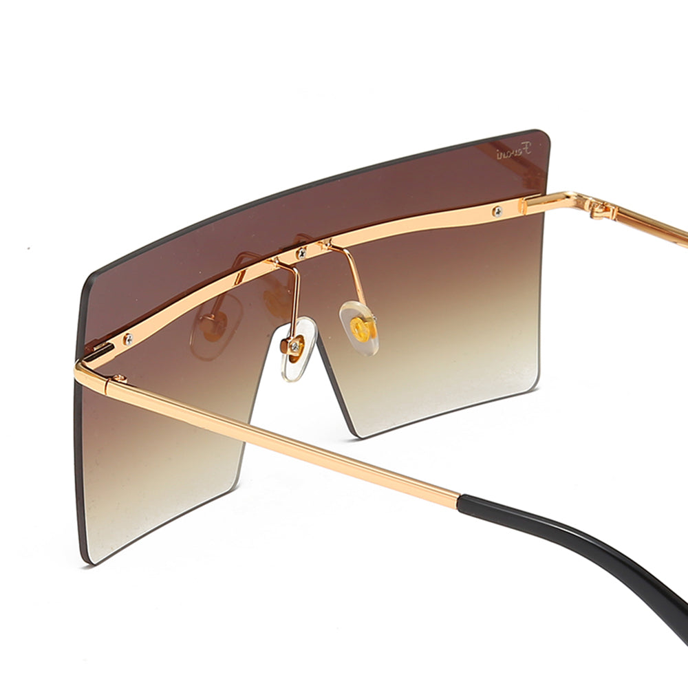 Women's Bouclier surdimensionné le Fevani Sunglasses