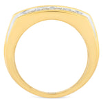Load image into Gallery viewer, 10k Yellow Gold Elain Diamond Anniversary Ring
