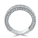 Laden Sie das Bild in den Galerie-Viewer, 14K White Gold Charlisa Diamond Wedding Ring