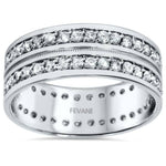 Load image into Gallery viewer, 10k White Gold Milgrain Accent Diamond Ring