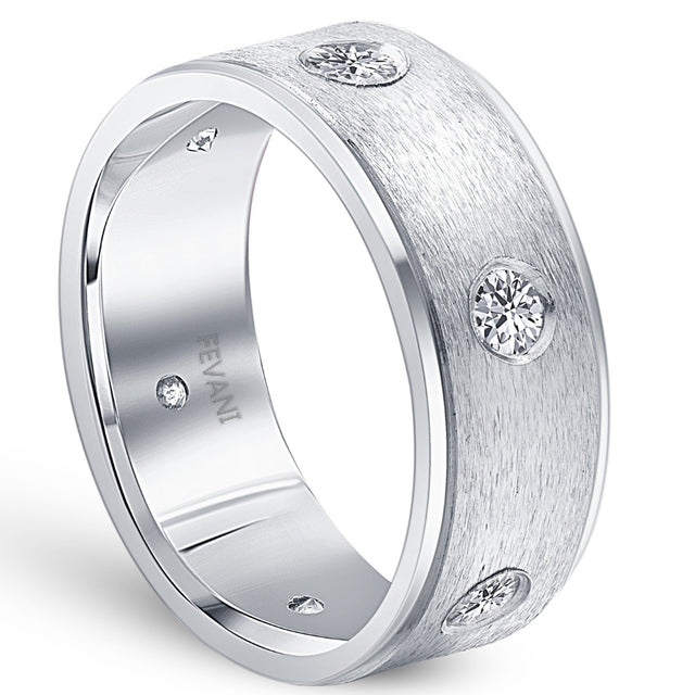 14k White Gold Lori Diamond Wedding Ring
