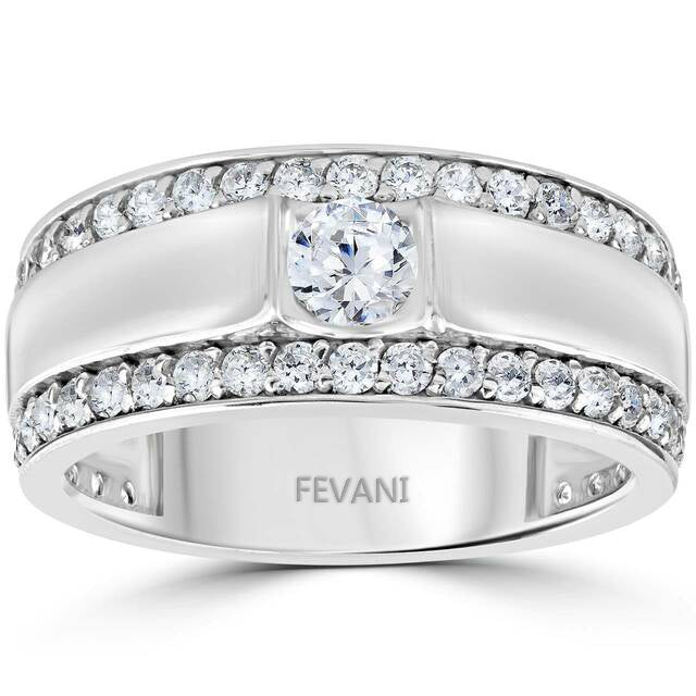 10k White Gold Lorrie Diamond Wedding Ring