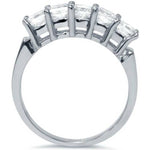 Laden Sie das Bild in den Galerie-Viewer, 14K White Gold Diamond Coleta Wedding Anniversary Ring