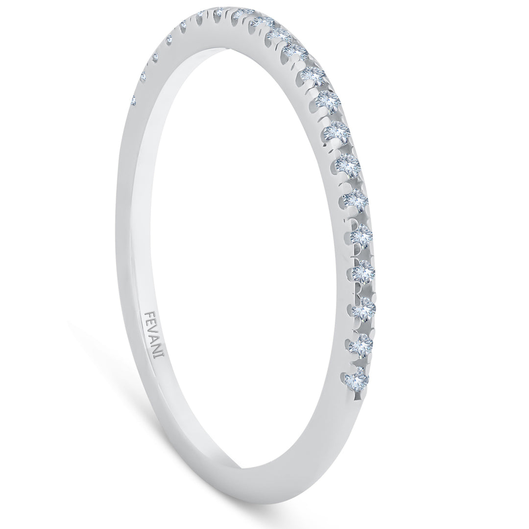 10K white Gold Diamond Camylle Wedding Ring