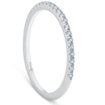 Laden Sie das Bild in den Galerie-Viewer, 10K white Gold Diamond Camylle Wedding Ring