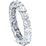 Laden Sie das Bild in den Galerie-Viewer, 14k White Gold Diamond Nicolette Eternity Ring