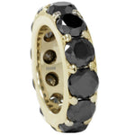 Load image into Gallery viewer, 14K Yellow Gold Black Diamond Korinne Ring
