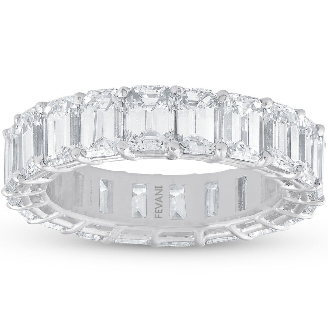 Platinum Emerald Cut Diamond Corynne Ring