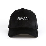 Laden Sie das Bild in den Galerie-Viewer, Fevani Baseball Cap in Velour Black/ White