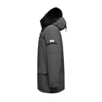 Load image into Gallery viewer, Men&#39;s Majestic Mont Blanc Parka in Grey - (Black Fox Trim)