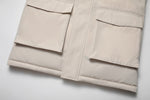 Load image into Gallery viewer, Men&#39;s Grandeur Warm Winter Jacket in White - (Blue Fox Trim)
