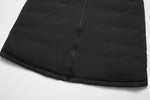 Ladda upp bild till gallerivisning, Women&#39;s Ritzy Puffer Jacket in Black - (Blue Fox Trim)