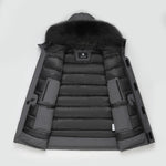 Load image into Gallery viewer, Men&#39;s Majestic Mont Blanc Parka in Grey - (Black Fox Trim)