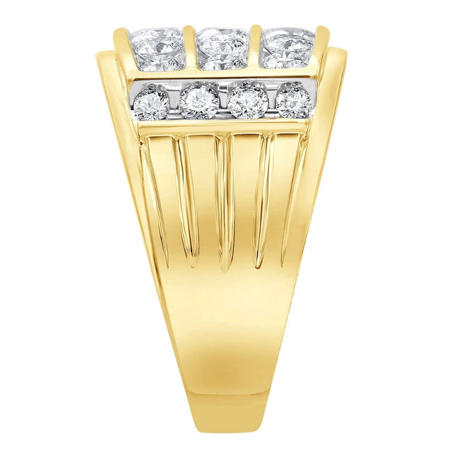 10k Yellow Gold Fran Diamond Ring