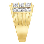 Laden Sie das Bild in den Galerie-Viewer, 10k Yellow Gold Fran Diamond Ring